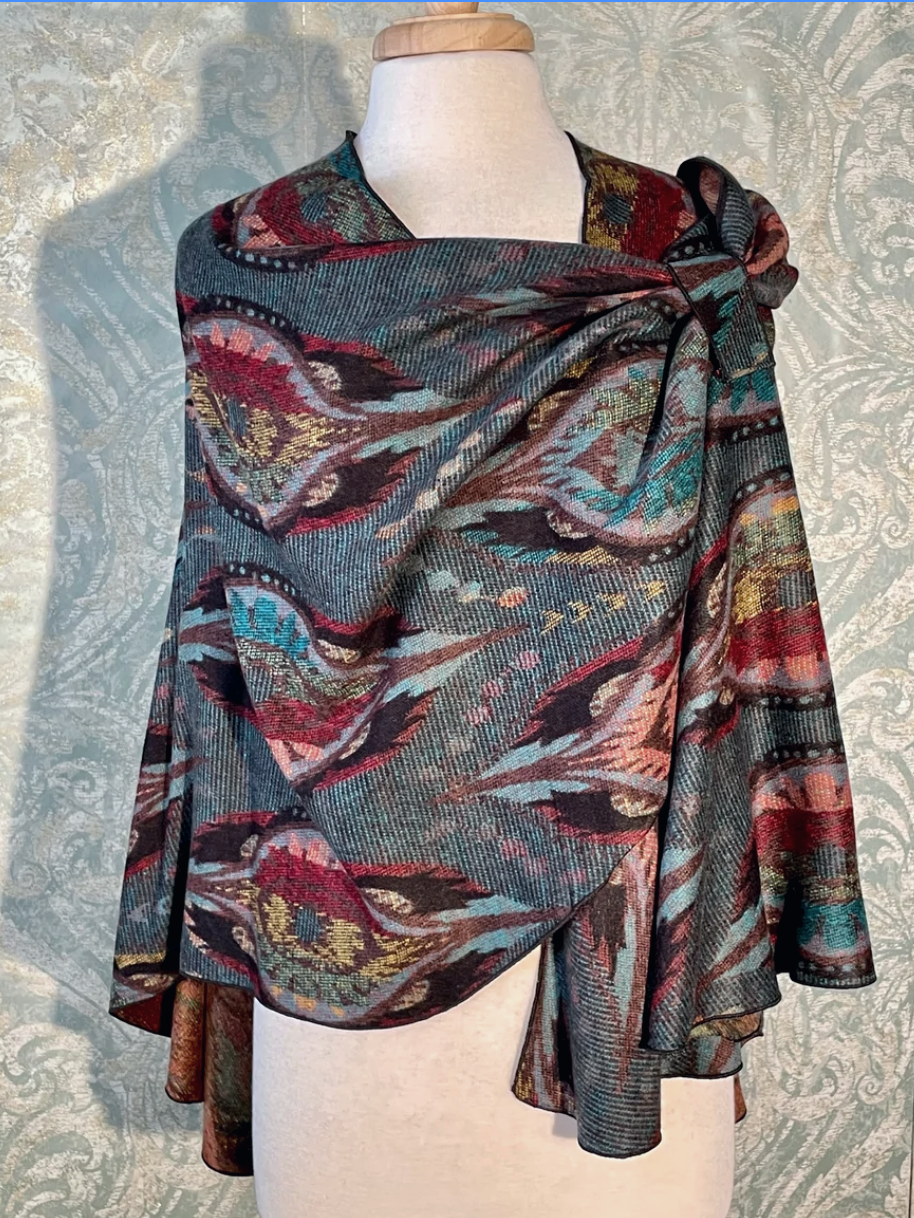 Cozy, soft cashmere shawls