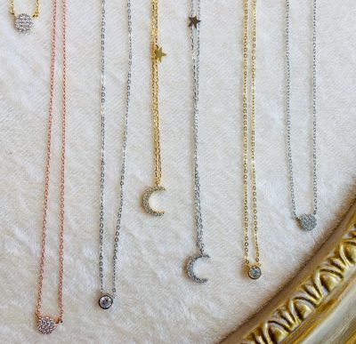 Sweet, summery sparkles - new crystal pavé necklaces!