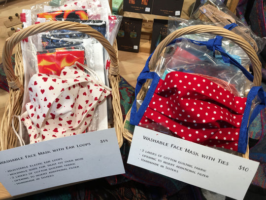 Buy a face mask, help Sisters Food Bank!