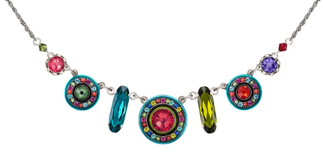 La Dolce Vita Circles and Ovals Necklace