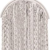 Chain Fringe earrings, gold or silver