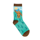 Peace Out Big Foot Socks for kids age 4-7