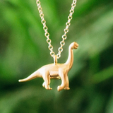 Dinosaur pendant necklace