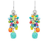 confetti earrings