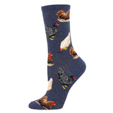 Hen house, chicken socks for Women