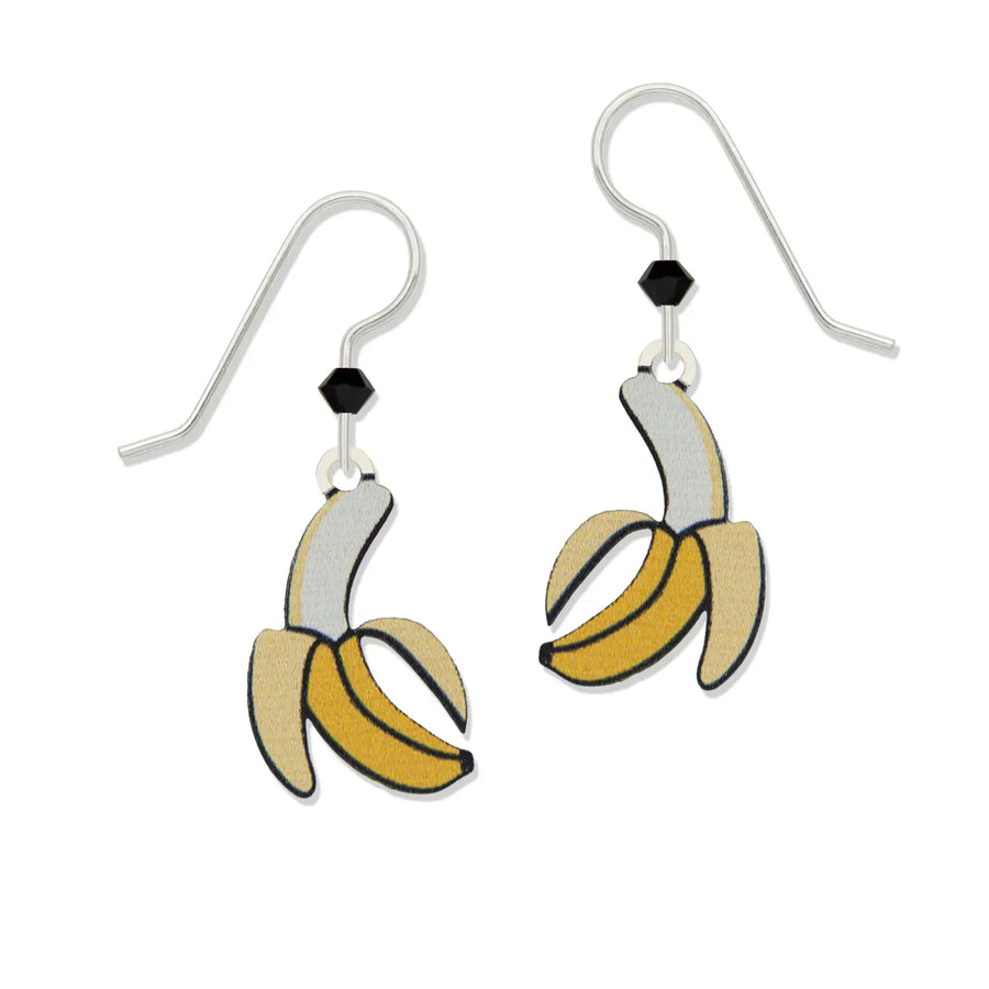 Banana dangle earrings
