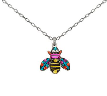 Queen Bee Petite Pendant Necklace