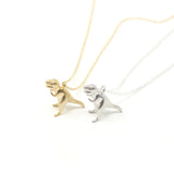 Dinosaur pendant necklace