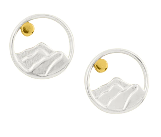 Moon Over Mountains Studs