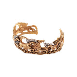 Wild Horses cuff bracelet, bronze with sterling accents