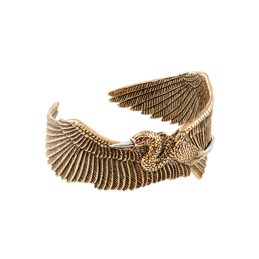 Egret Cuff Bracelet