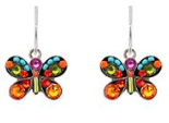 Butterfly Petite Earring, Multicolored