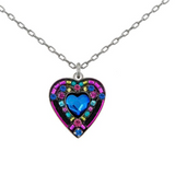 Hearts Large Pendant Necklace