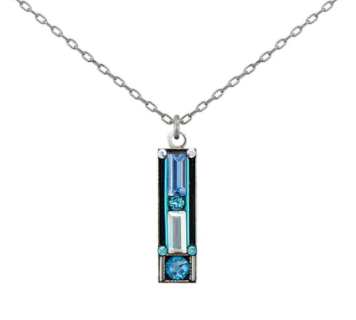 Architectural Rectangle pendant