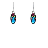 Milano Mini Long Oval Earrings