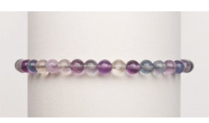 Power Gemstone Beaded Stretch Bracelet