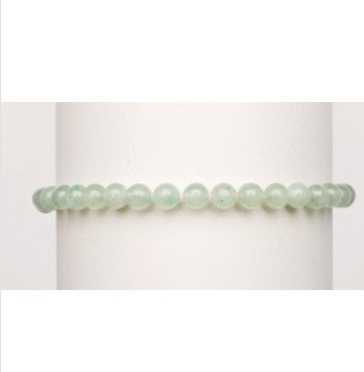 Power Gemstone Beaded Stretch Bracelet