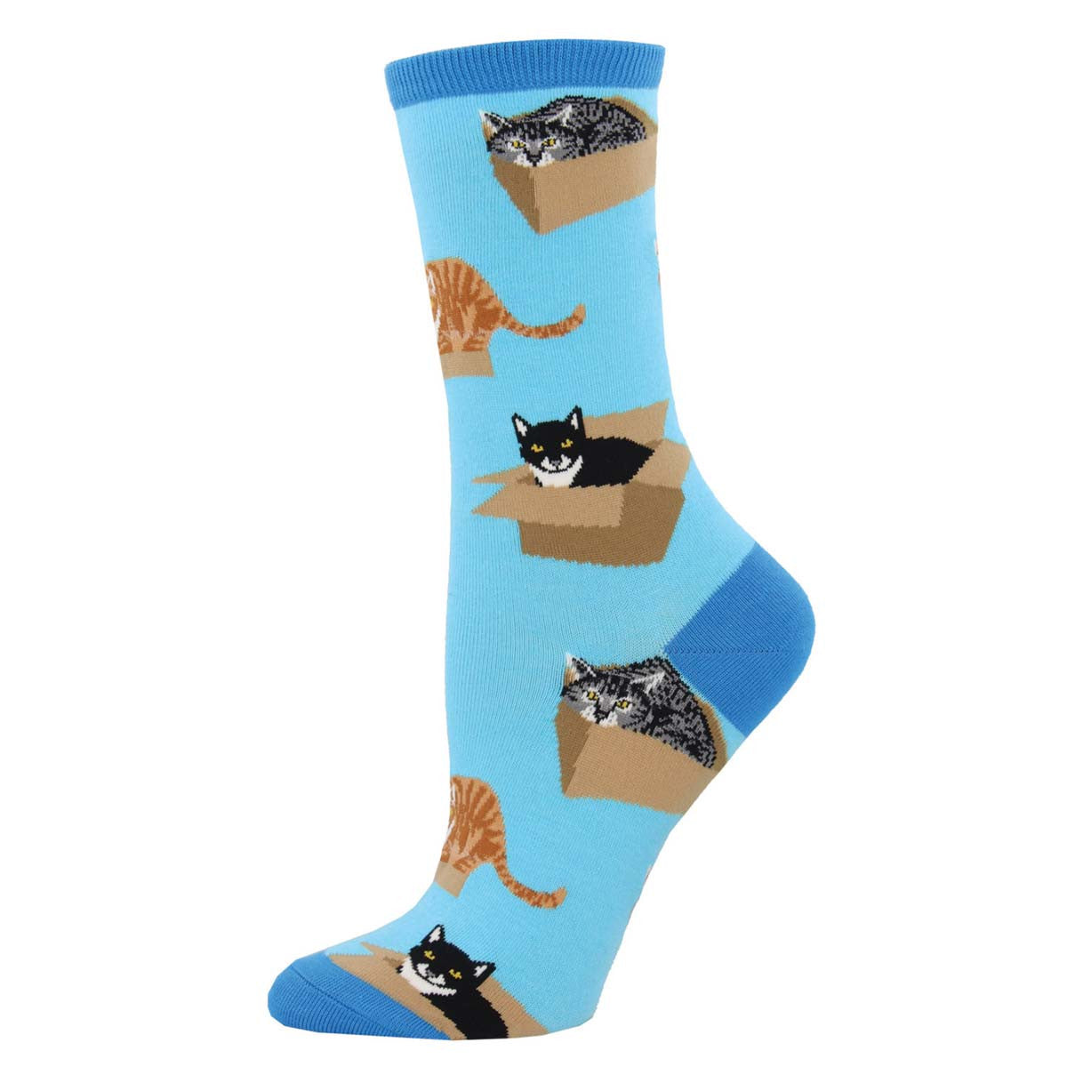 Cats in Boxes socks