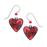 Musical Hearts Earrings, Sienna Sky