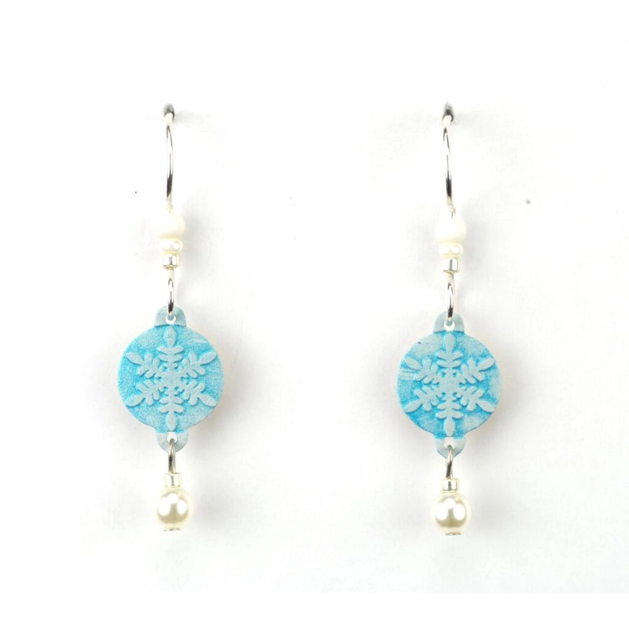 snowflake earrings